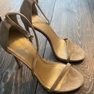 Stuart weitzman nudist high heels